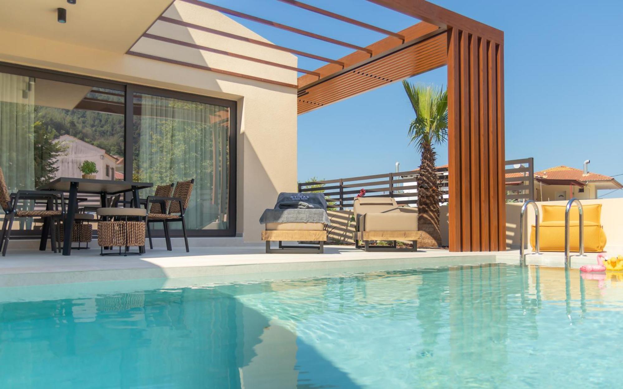 Ntinas Seaside Suites Skala Potamia  Dış mekan fotoğraf