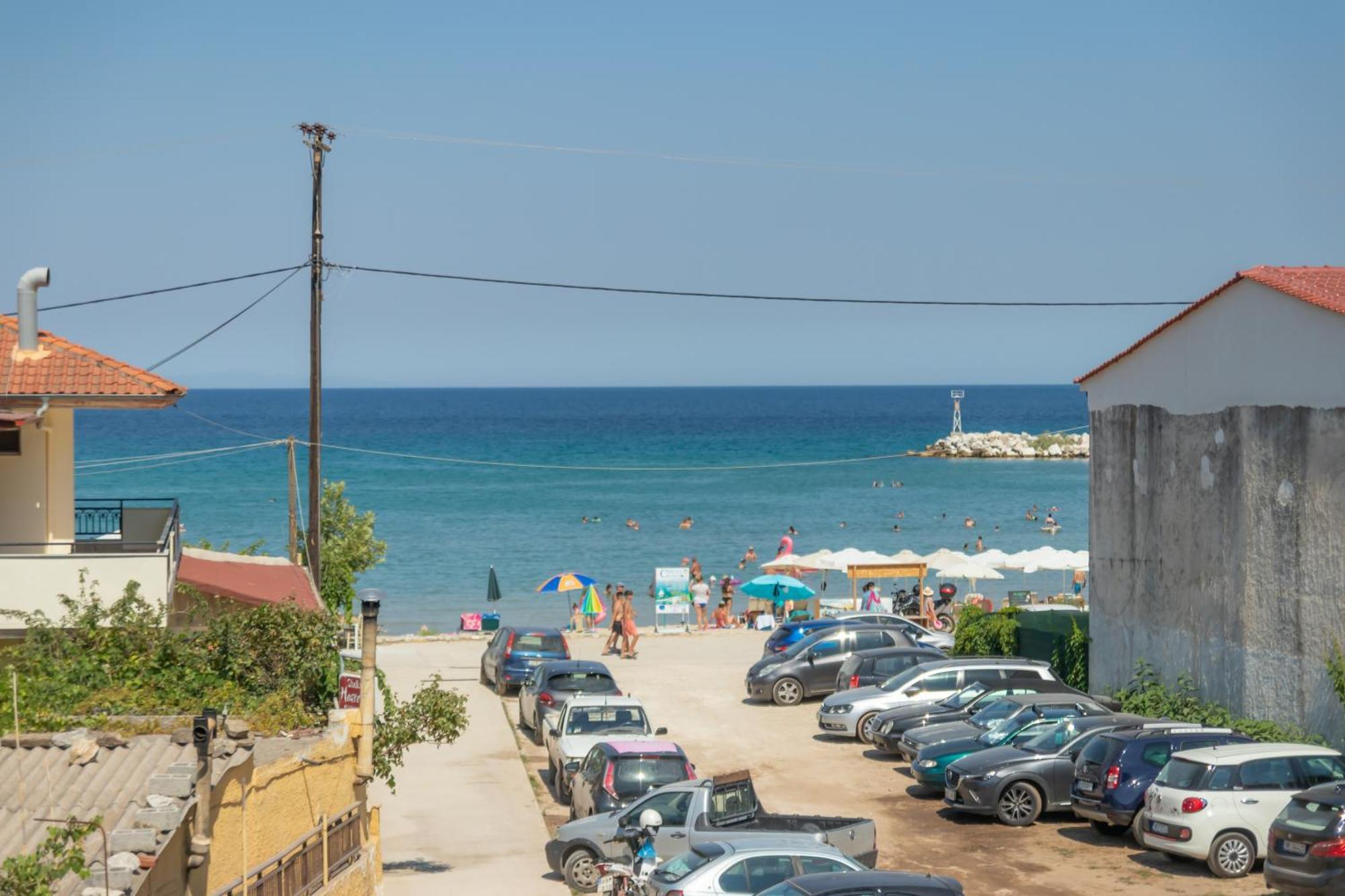 Ntinas Seaside Suites Skala Potamia  Dış mekan fotoğraf