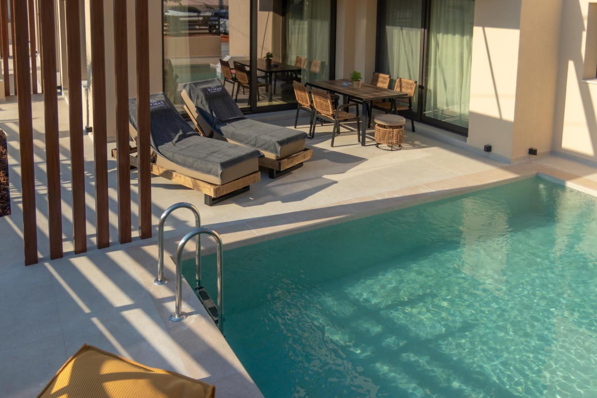 Ntinas Seaside Suites Skala Potamia  Dış mekan fotoğraf