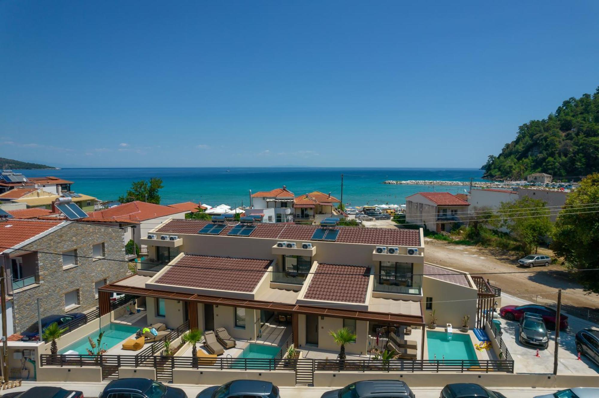 Ntinas Seaside Suites Skala Potamia  Dış mekan fotoğraf