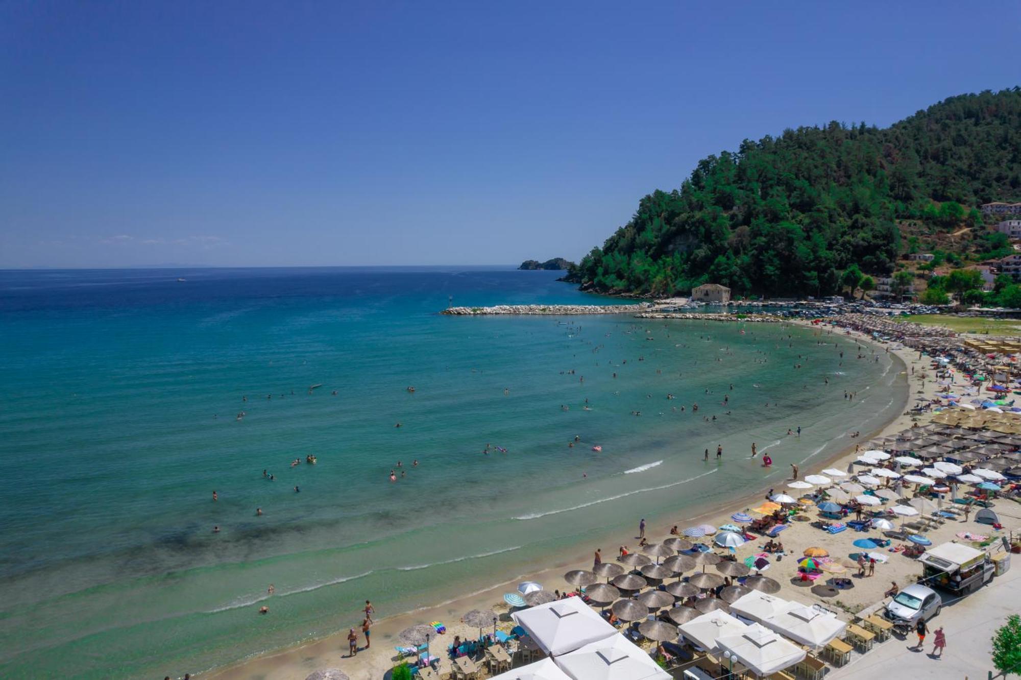 Ntinas Seaside Suites Skala Potamia  Dış mekan fotoğraf